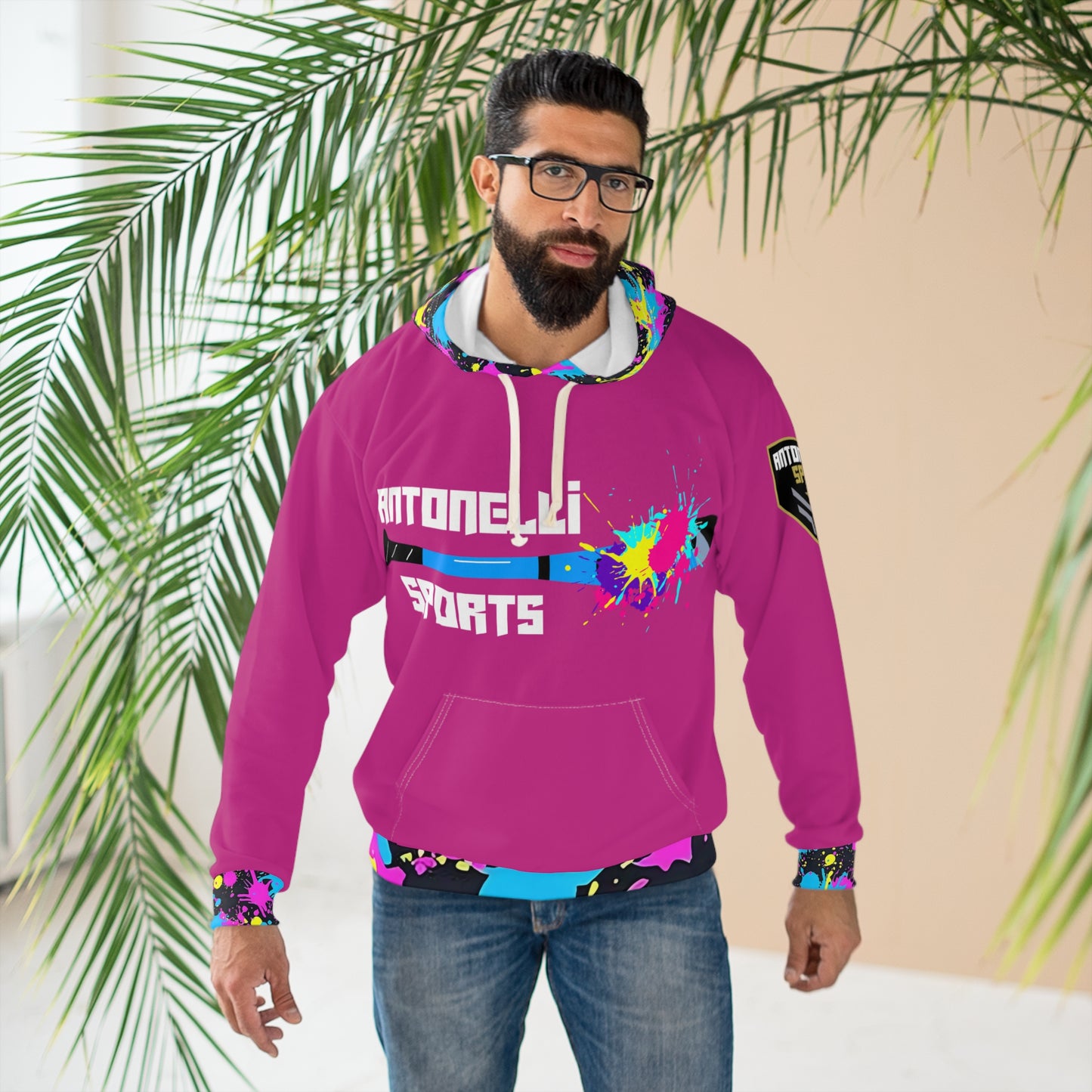 Paint Drip Bat Neon Pink - Limited Production Run!