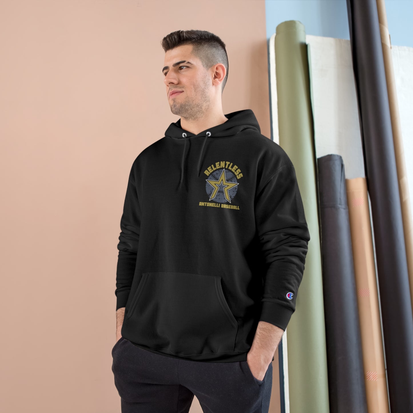 Outwork Everyone Antonelli Baseball Champion Hoodie