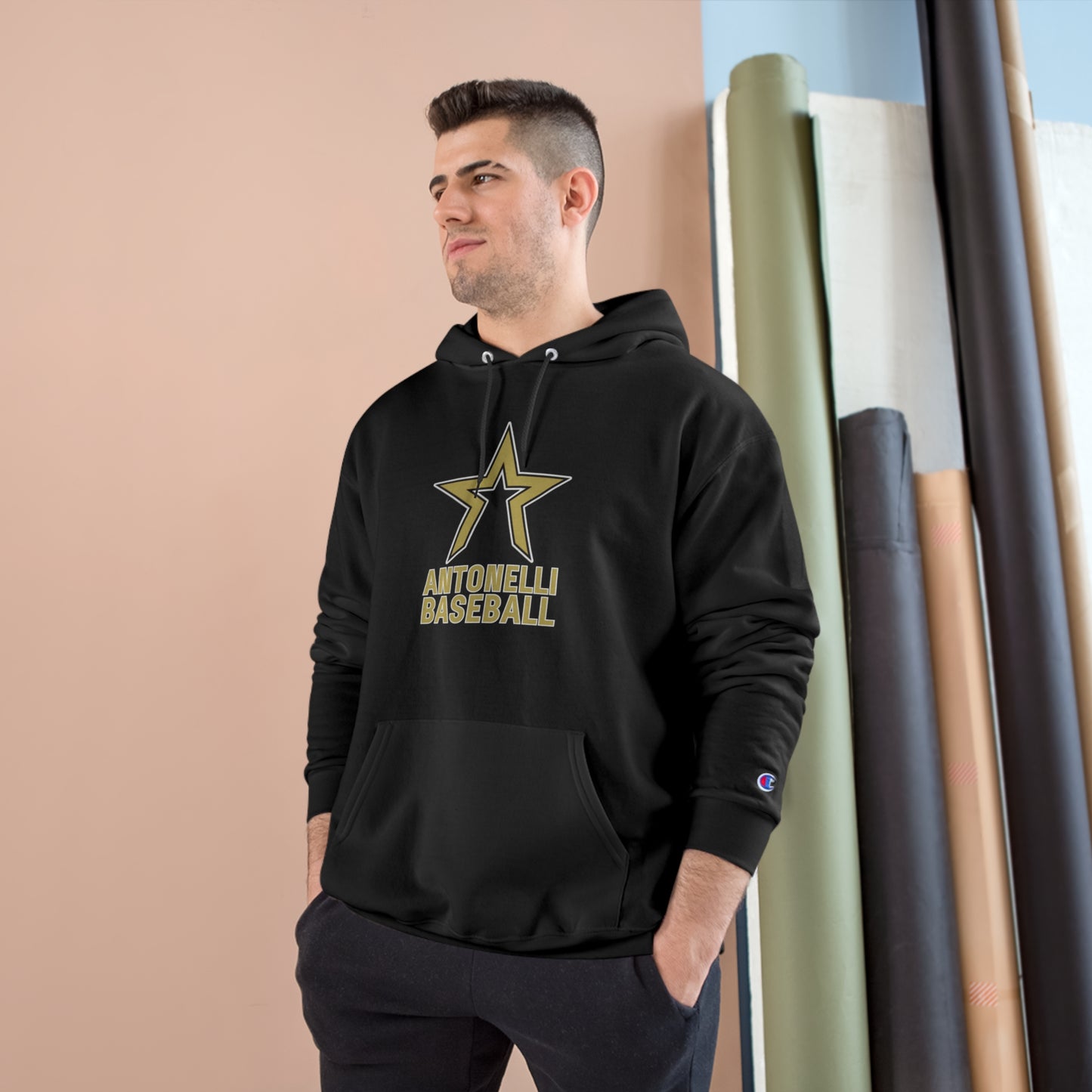 Antonelli Baseball Logo Champion Hoodie