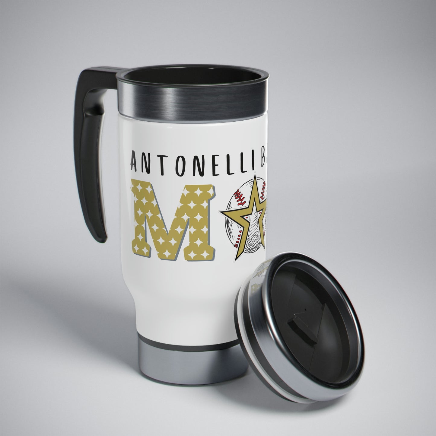 Antonelli Baseball Mom Tumbler with Handle
