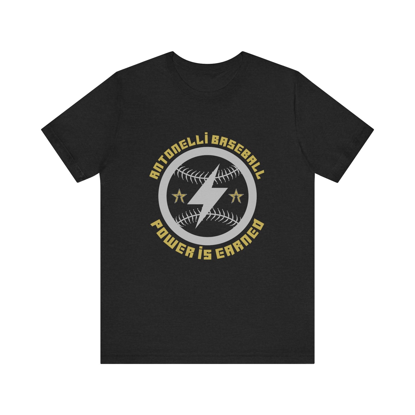 Power Is Earned Antonelli Baseball Shirt